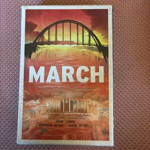 March trilogy slipcase set novel series Congressman John Lewis Civil Rights
